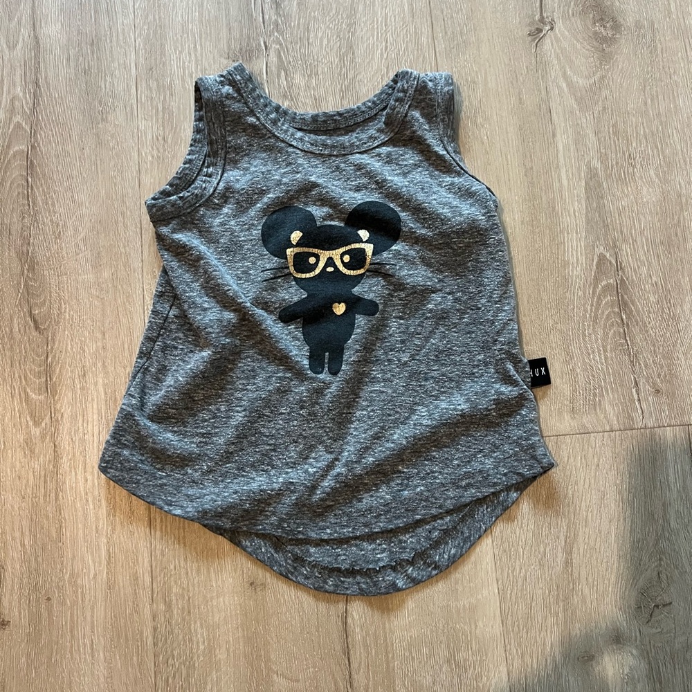 Huxbaby toddler boys tank top shirt size 2t